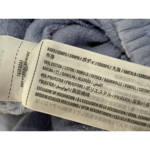 Womens Abercrombie Fitch Soft AF Blue Fleece Casual Athletic Sweatpants Size XS - Picture 5 of 5